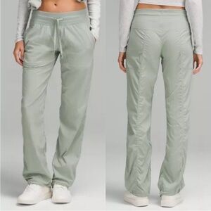 Lululemon Dance Studio Mid-Rise Pant Regular Palm Court Green Women Size 4